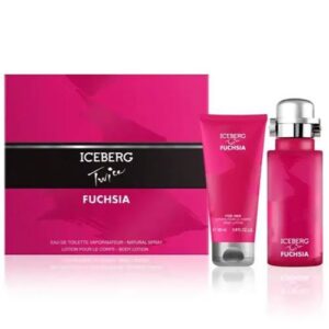 ICEBERG TWICE FUCHSIA FOR HER EDT VAPO 125 ML + BODY LOTION 100 ML