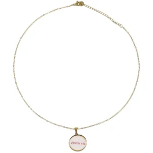 COLLA ACCIAIO INOX C'EST LA VIE