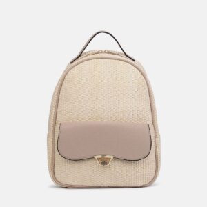 Ynot?   Zaino Donna Effetto Paglia