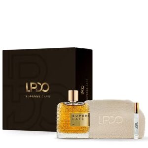 LPDO Cofanetto Superbe Café – Profumo al Caffè 100 ml + Travel Size 10 ml + Poch