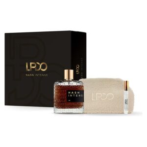 LPDO COFANETTO HASH INTENSE 100ml di profumo+10ml di travel size+ beauty