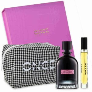 Once cofanetto perfume-lipsense EDF 100ml di profumo  + travel 10ml + pochette