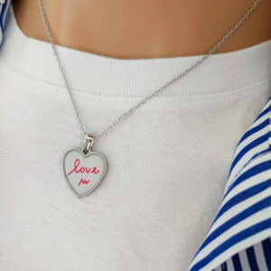 COLLANA LOVE U ACCIAIO INOX
